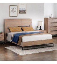 Hannah Solid Timber Bed Frame in Multiple Size